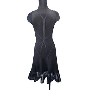 Diane von furstenberg black dress